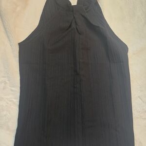 Chic Black Sleeveless Tank Top